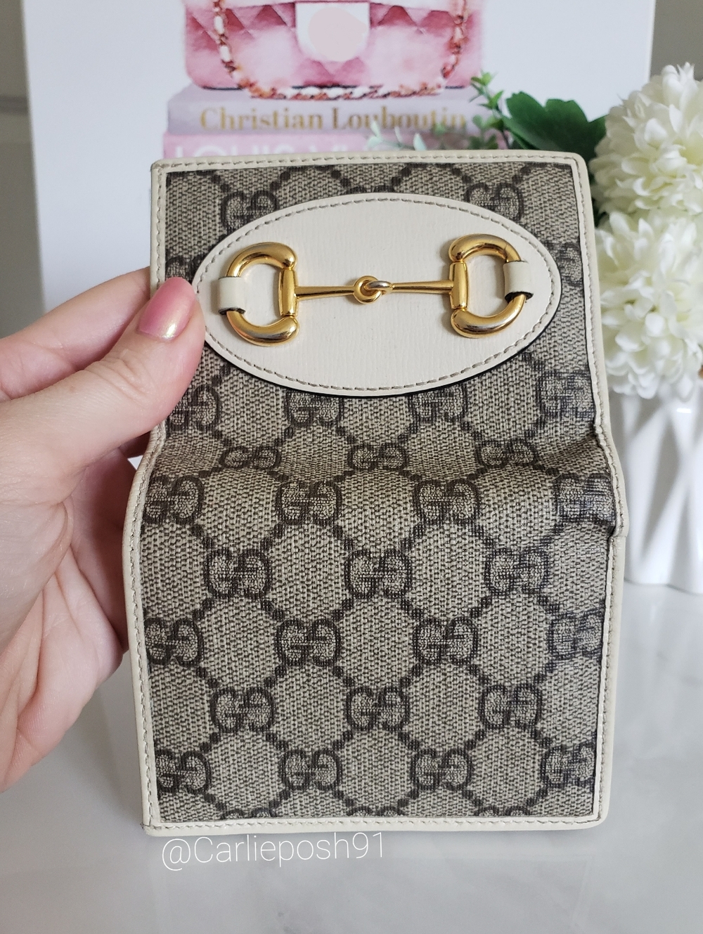Authentic Pre-owned Gucci Horsebit 1955 Compact Wallet - Picture 6 of 16